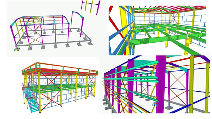 Do structural steel detailing and shop, fabrication drawings by Zuijvg ...