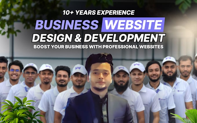 design and develop a responsive, SEO friendly professional business website