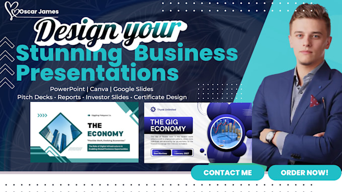 create stunning business presentations in powerpoint, canva, or google slides