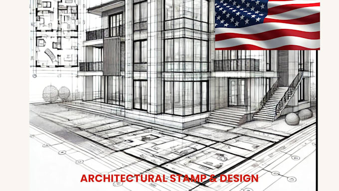 Draw and stamp architectural drawings mep adu for city permit by ...
