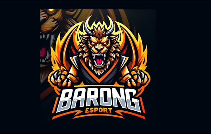 Do unique barong mascot logo with free vector file by Tristin_smitham ...