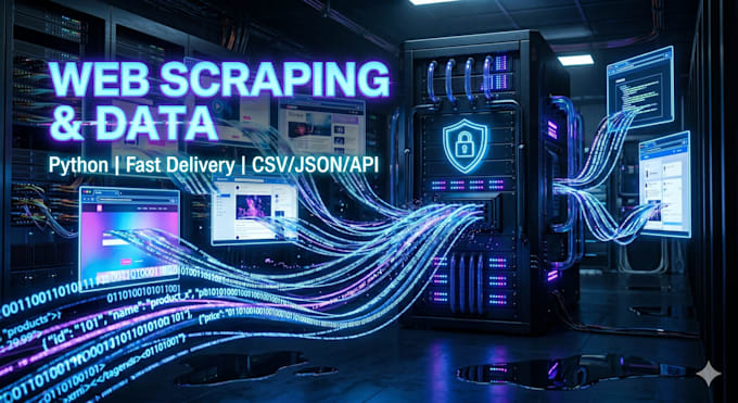 do python web scraping, data extraction, and data mining
