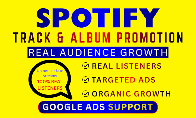do spotify music promotion for real listeners growth