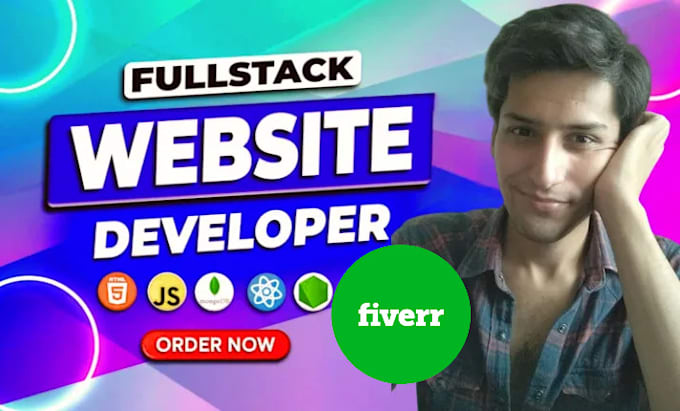 Full stack web developer react js next js vue js backend node js ...
