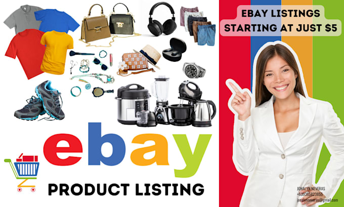 create ebay product listings with 1 free listing