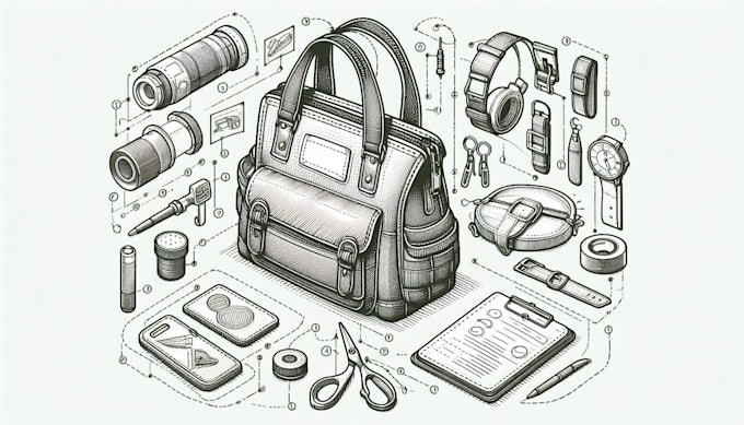 develop industrial and product design concept by sketches