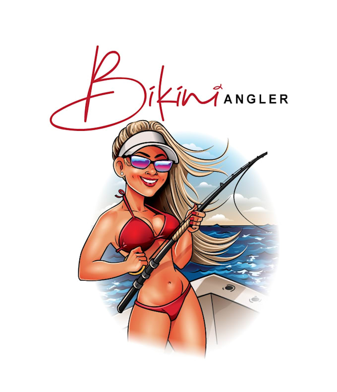 make extraordinary fishing camping logo