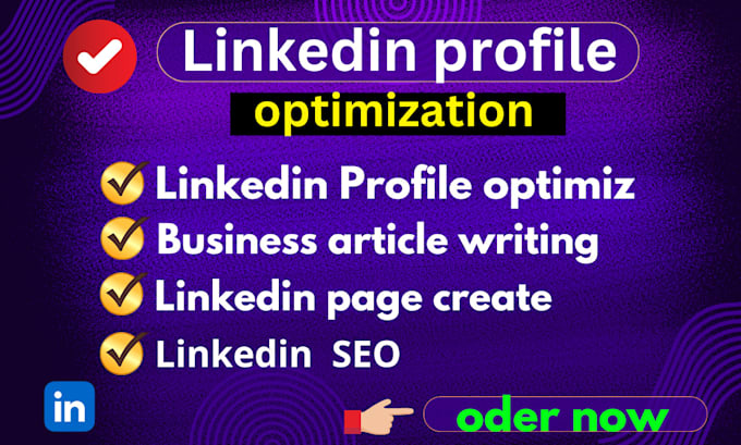 do create your professional linkedin profile
