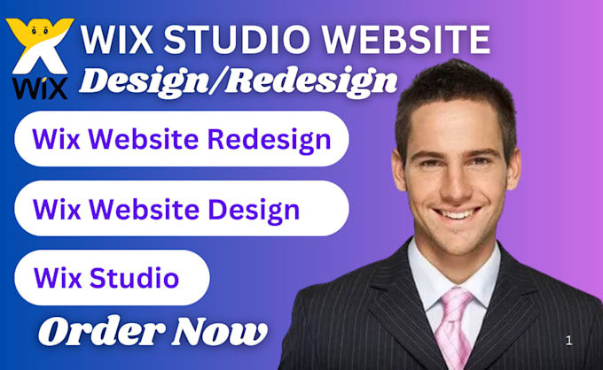 wix studio redesign, wix website, fix, update wix blog website, wix studio