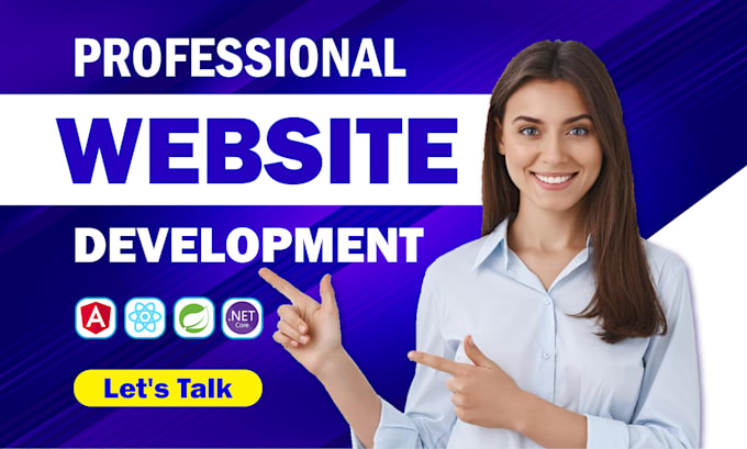 Do website development, build custom website design as full stack web ...