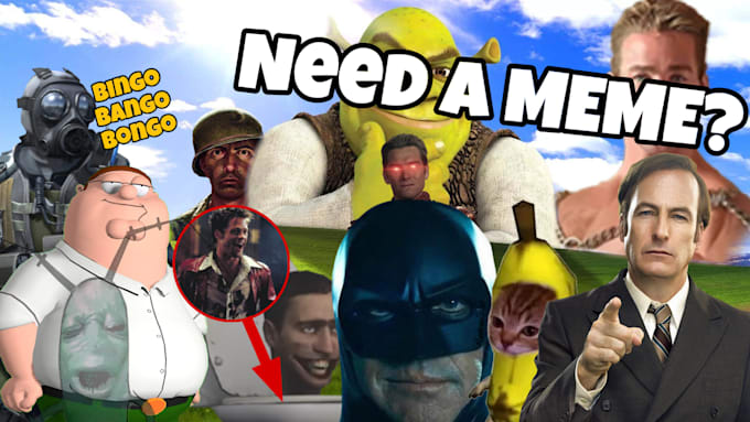 make dank memes and videos for social media and crypto