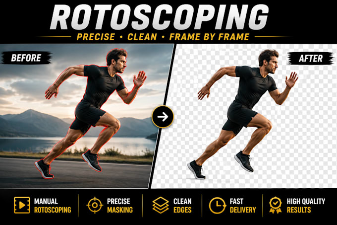 do clean video rotoscoping and masking using after effects
