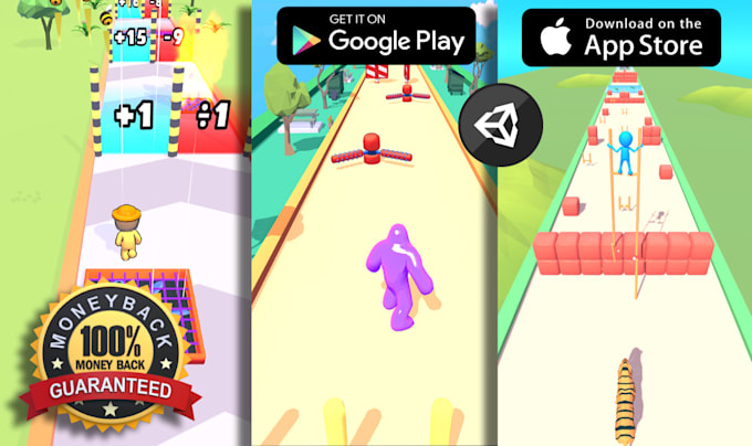 provide unity mobile game development services
