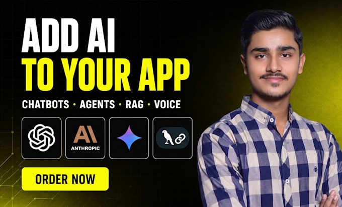 integrate ai chatbot agent and openai claude api into your app