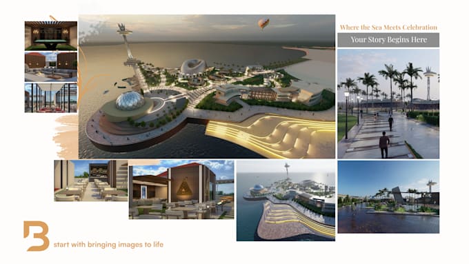 design immersive 3d interior walkthroughs and event visualizations