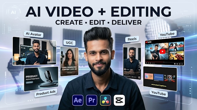 create ai ugc, product videos and ai talking head videos