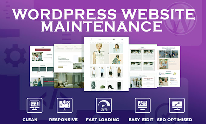 do monthly website maintenance