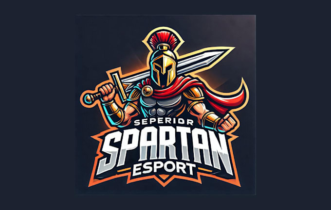 make different superior spartan mascot logo for your company