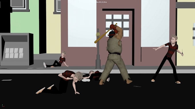 make a 3d animation in maya with your 3d character