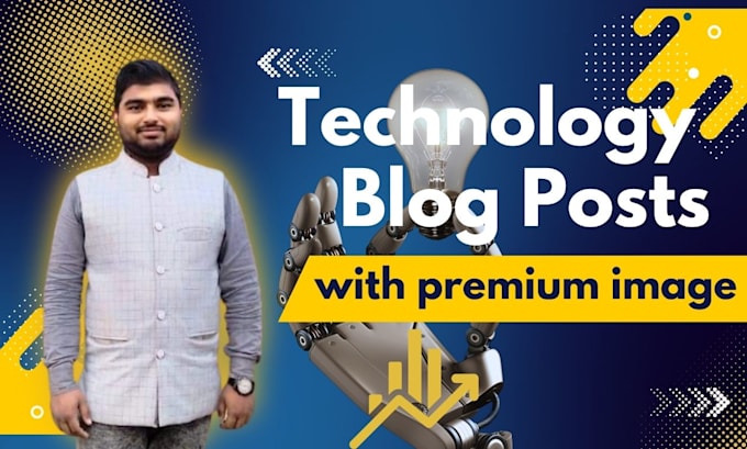 write tec and technology blog posts monthly
