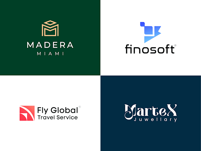 design a unique timeless modern brand logo