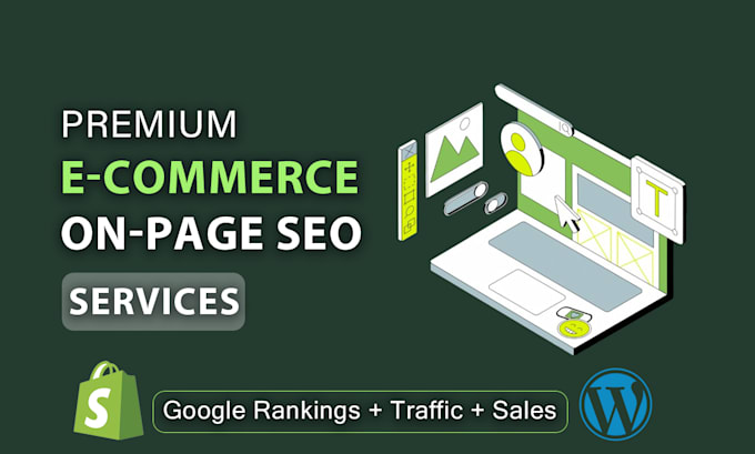 optimize website onpage SEO on shopify, wordpress, wix