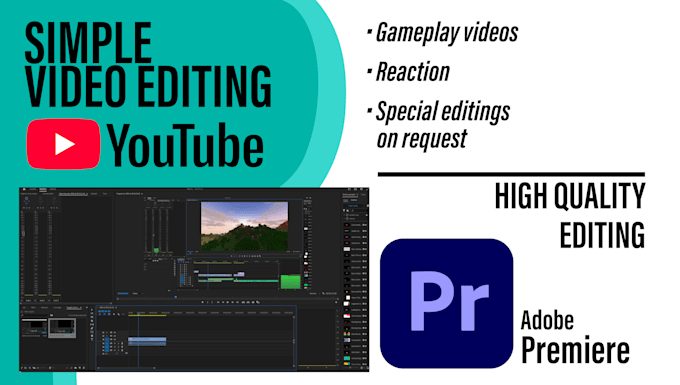 do cheap youtube video editing with optional graphics