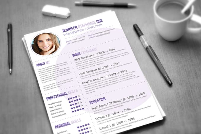 Design resume, cv and create linkedin profile by Sauraya | Fiverr