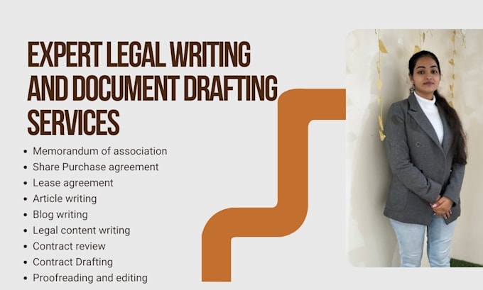 be offering legal writing and document drafting