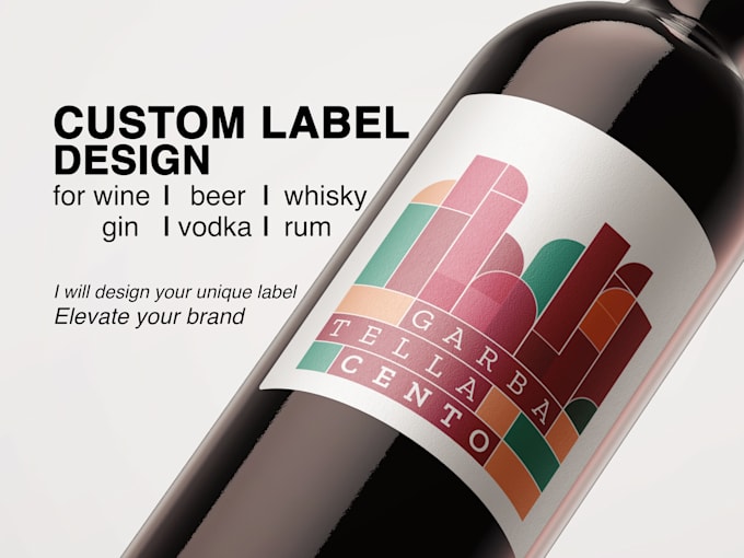 design your wine, beer, whisky, vodka label