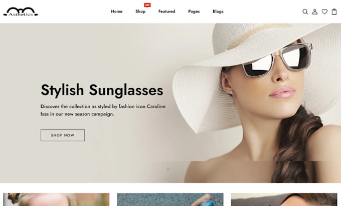 design sunglasses shopify eyeglasses store jewelry website wristwatches store