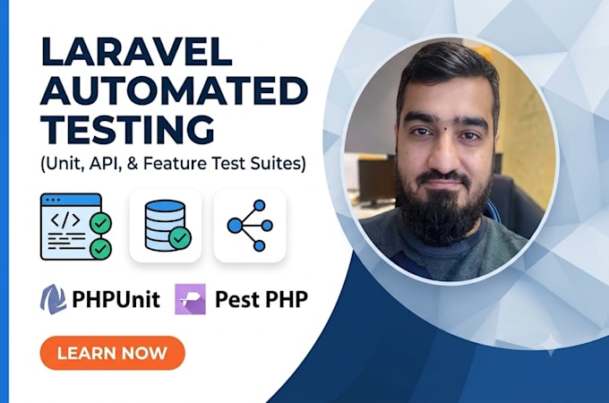 test and automate laravel api using phpunit pest