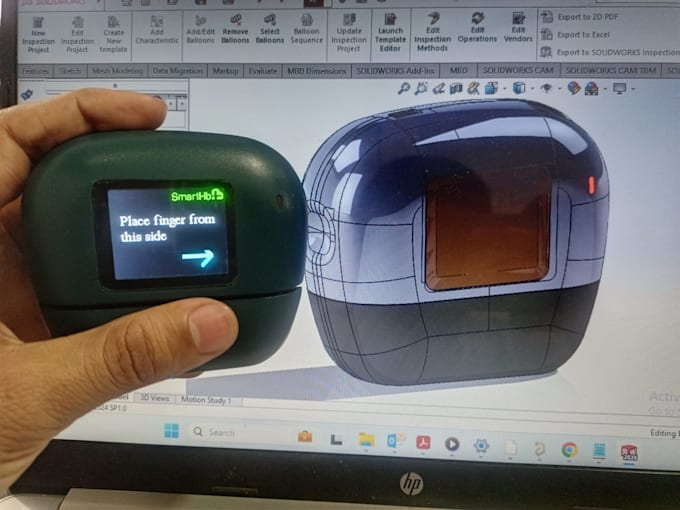 design pcb enclosure, cad design and electronics prototype using solidworks