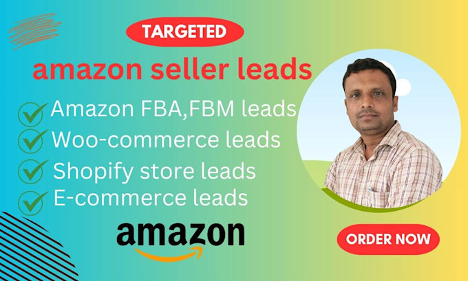 provide amazon ecommerce and shopify b2b seller leads