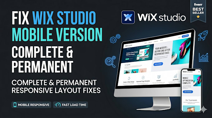 fix wix studio mobile, optimize wix studio mobile responsive, fix wix mobile