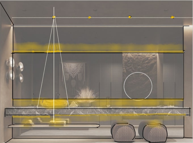do lighting design for lighting project