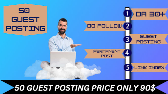 write and artical publish websites 50 guest posts on da30