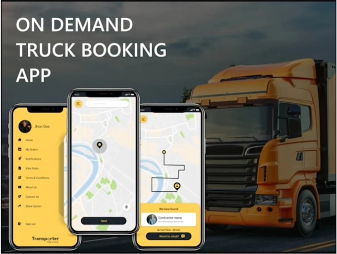 Truck app, truck gps route, smart truck route app, truck tracker by ...
