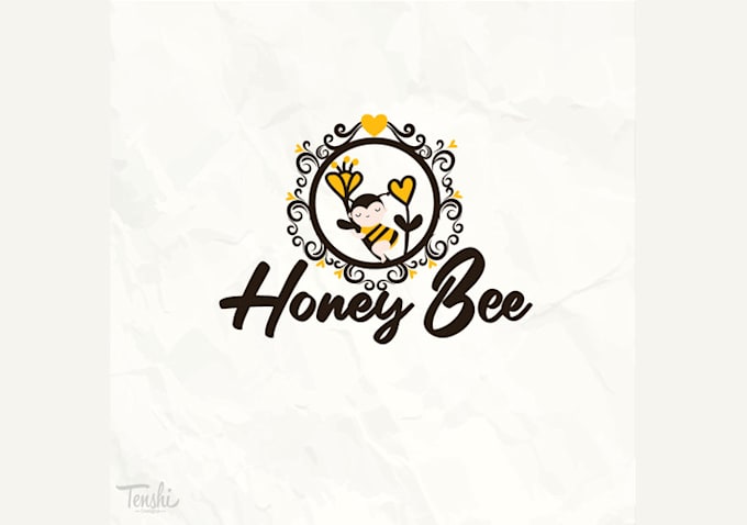 design cute baby clothes brand logo