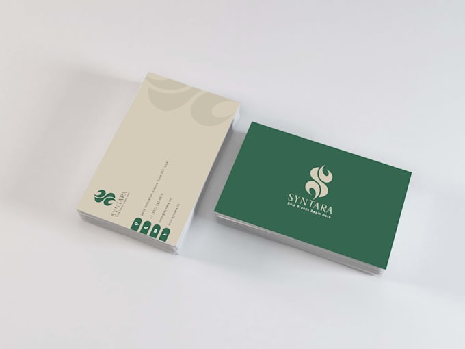 design minimal and elegant business cards