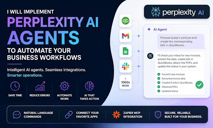 implement perplexity ai agents to automate your business