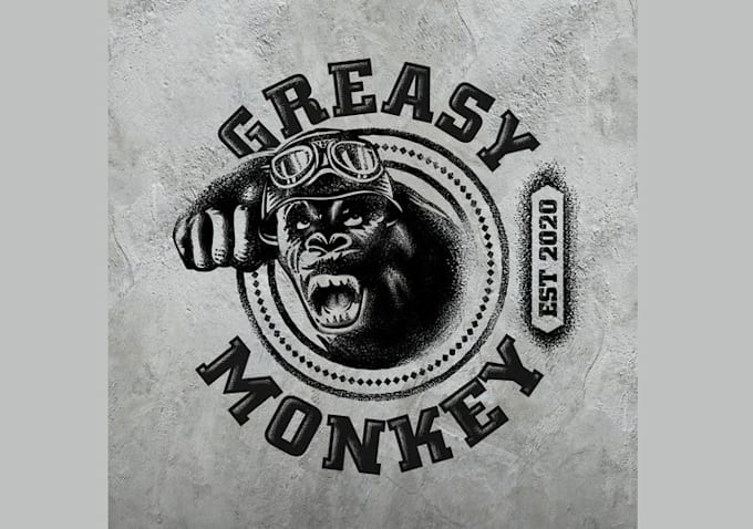 design awesome greasy monkey logo