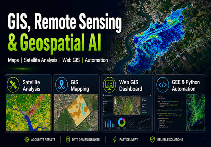 provide gis, remote sensing and geospatial ai solutions