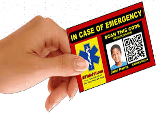 do bar code based company id card design