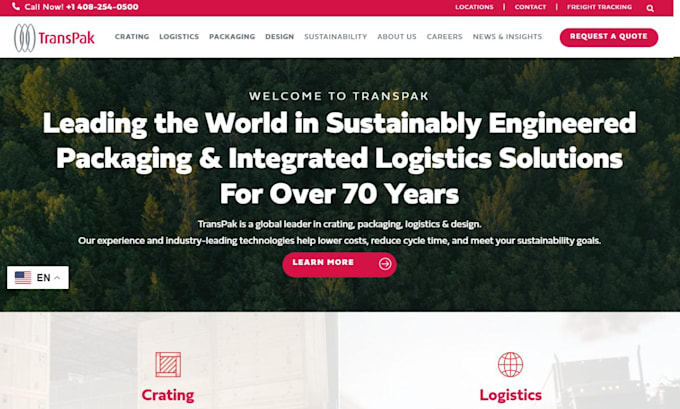 design logistics trucking website logistics website freight broker cargo website