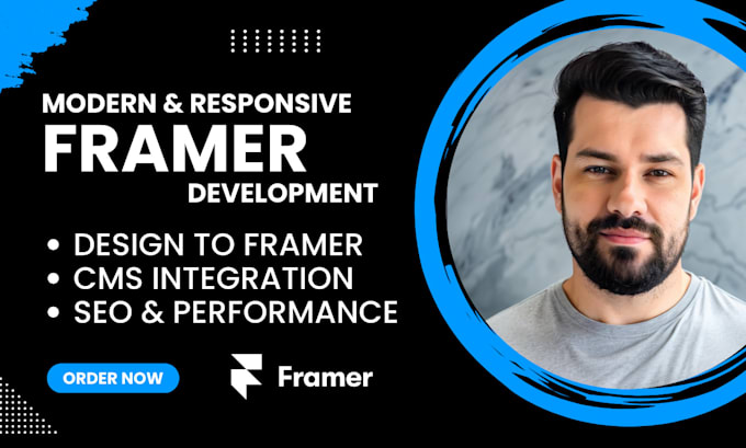 design or redesign your website using framer