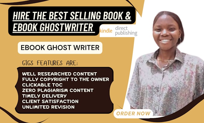 beatify nonfiction KDP book, fiction ebook ghostwriter, developmental editor