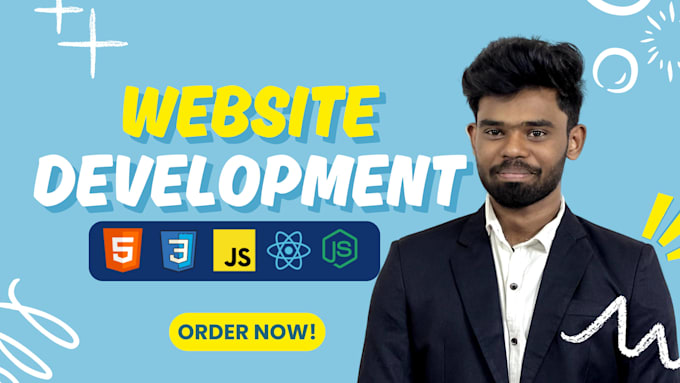 build website, website development, full stack and front end development
