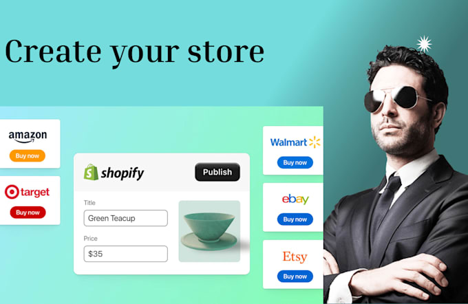 develop and design shopify website