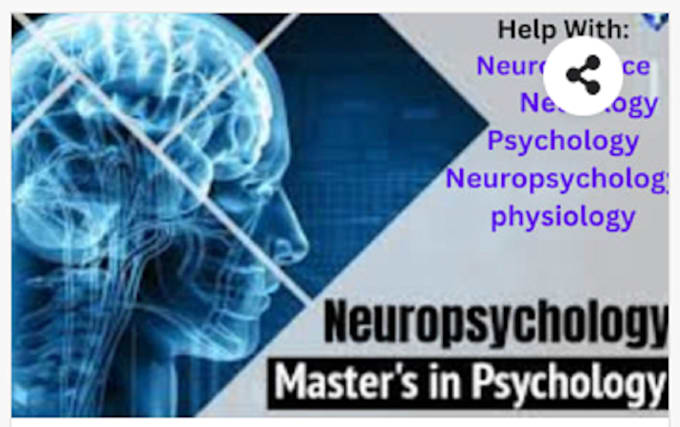 research and write on neuroscience and psychology